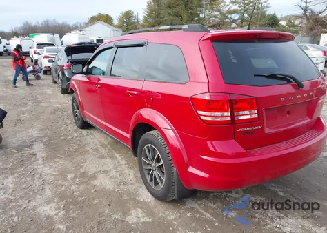 2018 Dodge Journey Se from USA, damaged, VIN 3C4PDCAB6JT445691